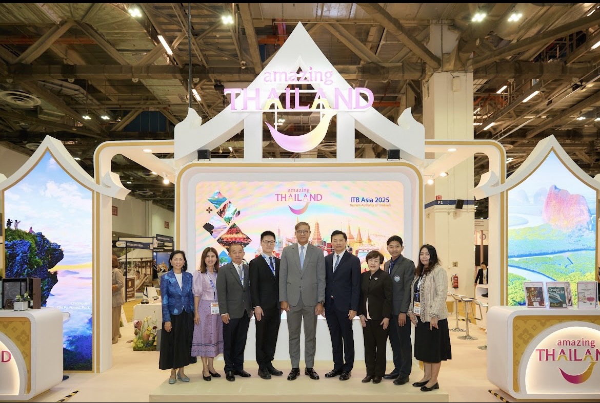 ททท. ผนึกกำลัง 22 ผู้ประกอบการท่องเที่ยวไทย เปิดเวทีเจรจาธุรกิจ B2B ในงาน ITB Asia 2025 ณ ประเทศสิงคโปร์ 