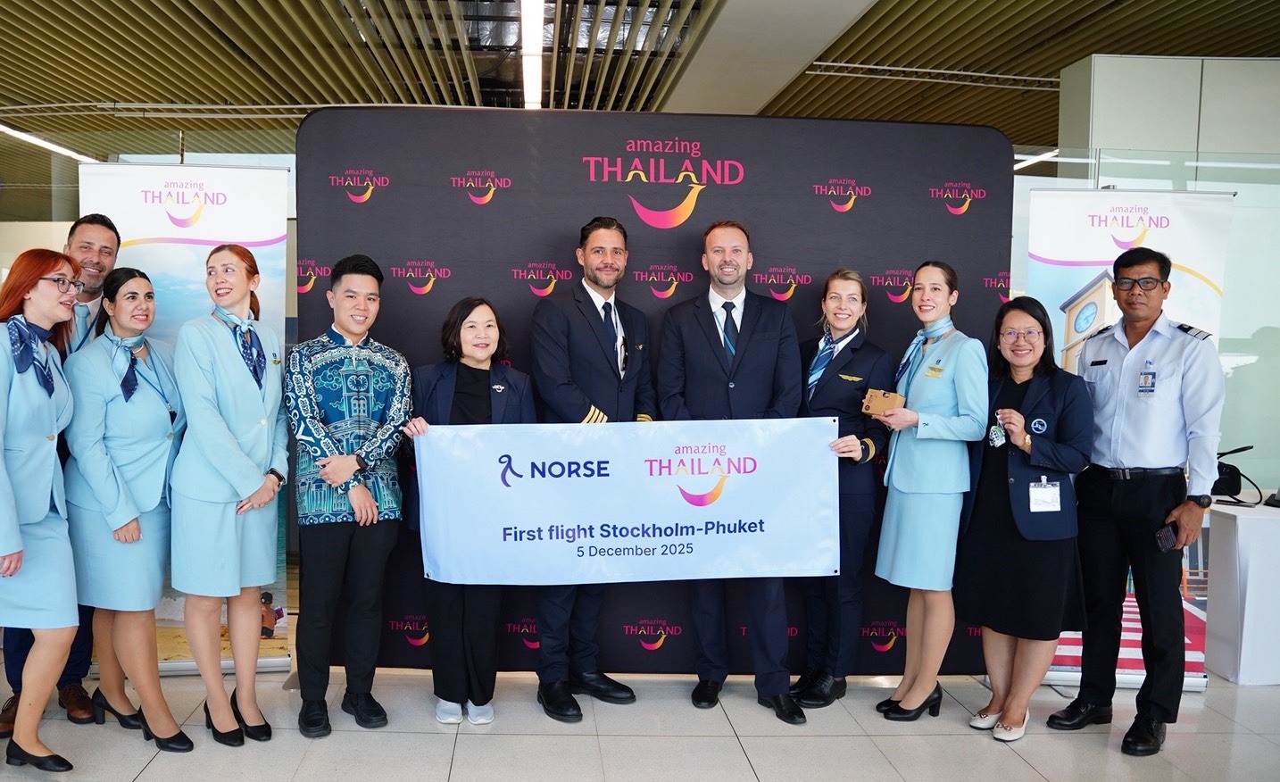 ททท. ดัน Airline Focus สำเร็จ! Norse Atlantic Airways ขยายบินยุโรป–ไทย 5 เส้นทางบินใหม่ ครอบคลุม กรุงเทพฯ–ภูเก็ต สะท้อนตลาดระยะไกลโตต่อเนื่อง