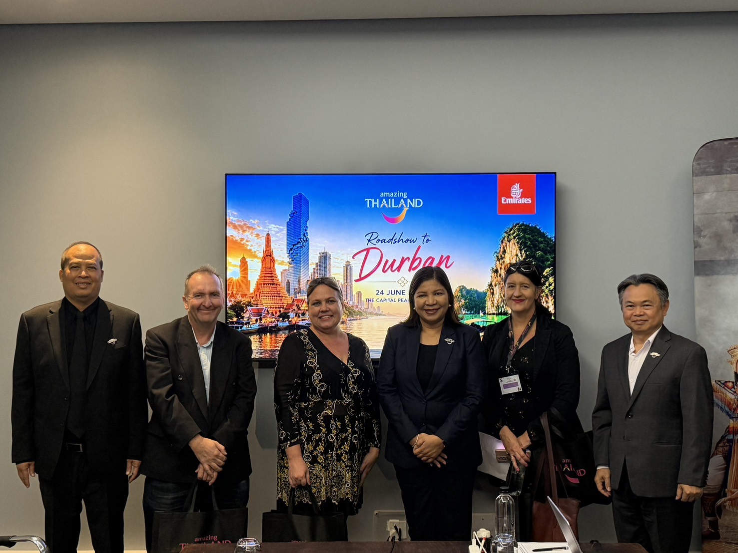 ททท. เจาะตลาดแอฟริกา จัดกิจกรรม Amazing Thailand Roadshow to South Africa 2026  ใน 3 เมืองศักยภาพ โจฮันเนสเบิร์ก-เดอร์บัน-เคปทาวน์ มุ่งขยายฐานตลาดนักท่องเที่ยวคุณภาพ เข้าประเทศไทย