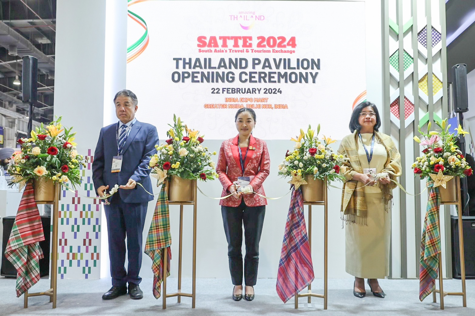 ททท. ผนึกกำลัง 59 ผู้ประกอบการไทยร่วมงาน South Asia Travel and Tourism Exchange (SATTE) 2024 ณ กรุงนิวเดลี สาธารณรัฐอินเดีย