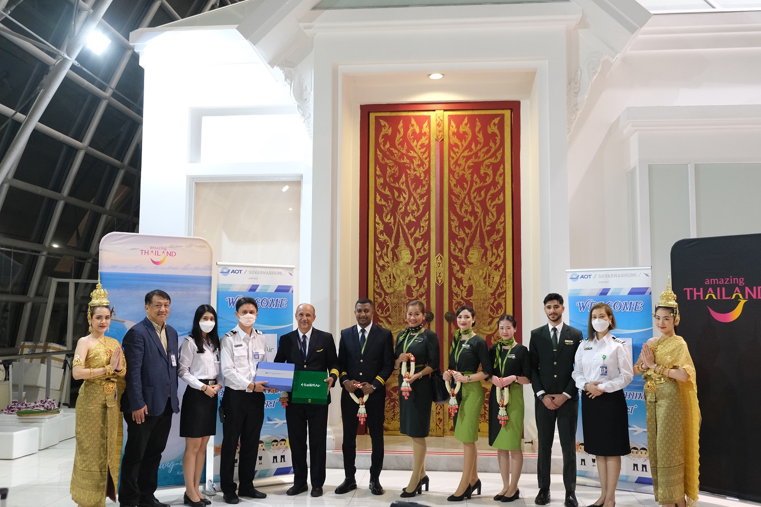 ททท. ต้อนรับเที่ยวบินปฐมฤกษ์ Salam Air เส้นทางบินตรง “กรุงมัสกัต – กรุงเทพฯ”