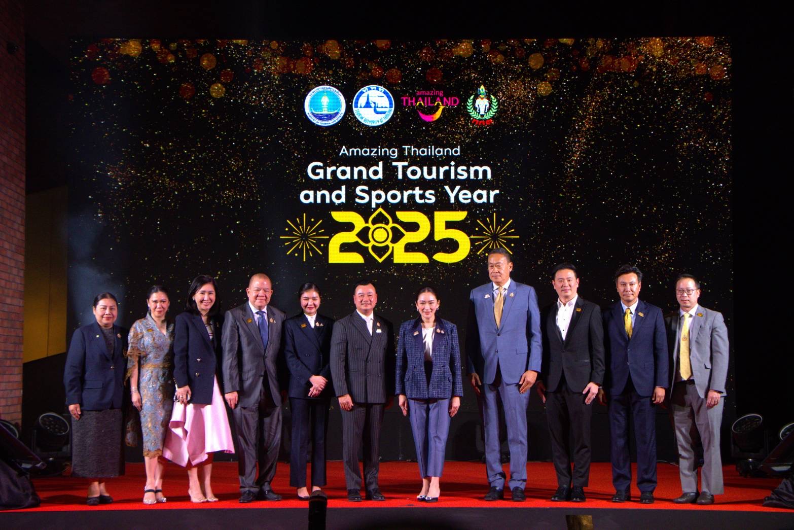 นายกรัฐมนตรี และ รมว.ท่องเที่ยว ประกาศเปิดปี Amazing Thailand Grand Tourism and Sports Year 2025 ประกาศจุดพลังเที่ยวไทยสุดยิ่งใหญ่ จัดเต็มทุกความพิเศษดึงนักท่องเที่ยวเดินทางตลอดทั้งปี