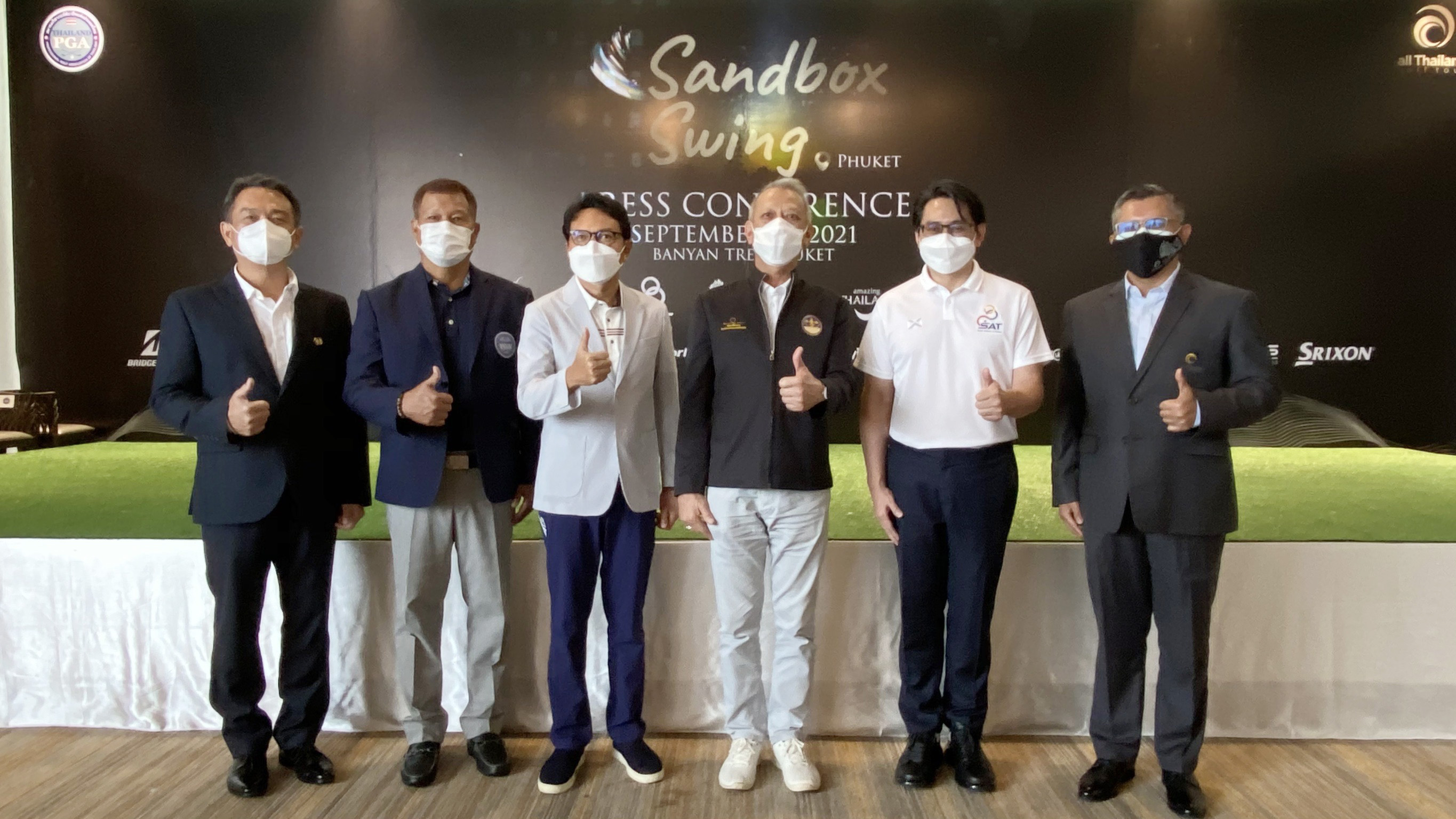 กระทรวงการท่องเที่ยวฯ ร่วมสนับสนุนการแข่งขัน ALL THAILAND GOLF TOUR  เพื่อสร้างความ เชื่อมั่นไปยังกลุ่มนักท่องเที่ยวต่างชาติและทำให้ประเทศไทยเป็นแหล่งท่องเที่ยวที่อยู่ในใจเสมอ