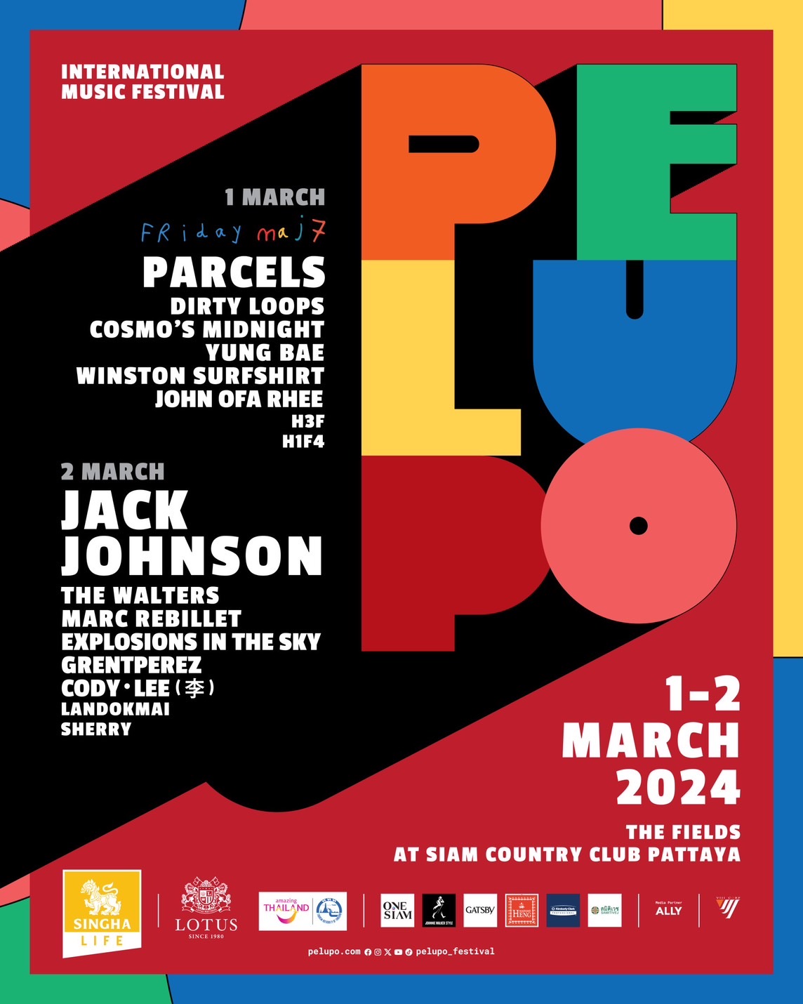 ททท. ชูกลยุทธ์ Music Marketing สนับสนุนเทศกาลดนตรีนานาชาติ PELUPO 2024  เร่งดึงนักท่องเที่ยวเที่ยวไทยผ่านงานเฟสติวัลระดับโลก