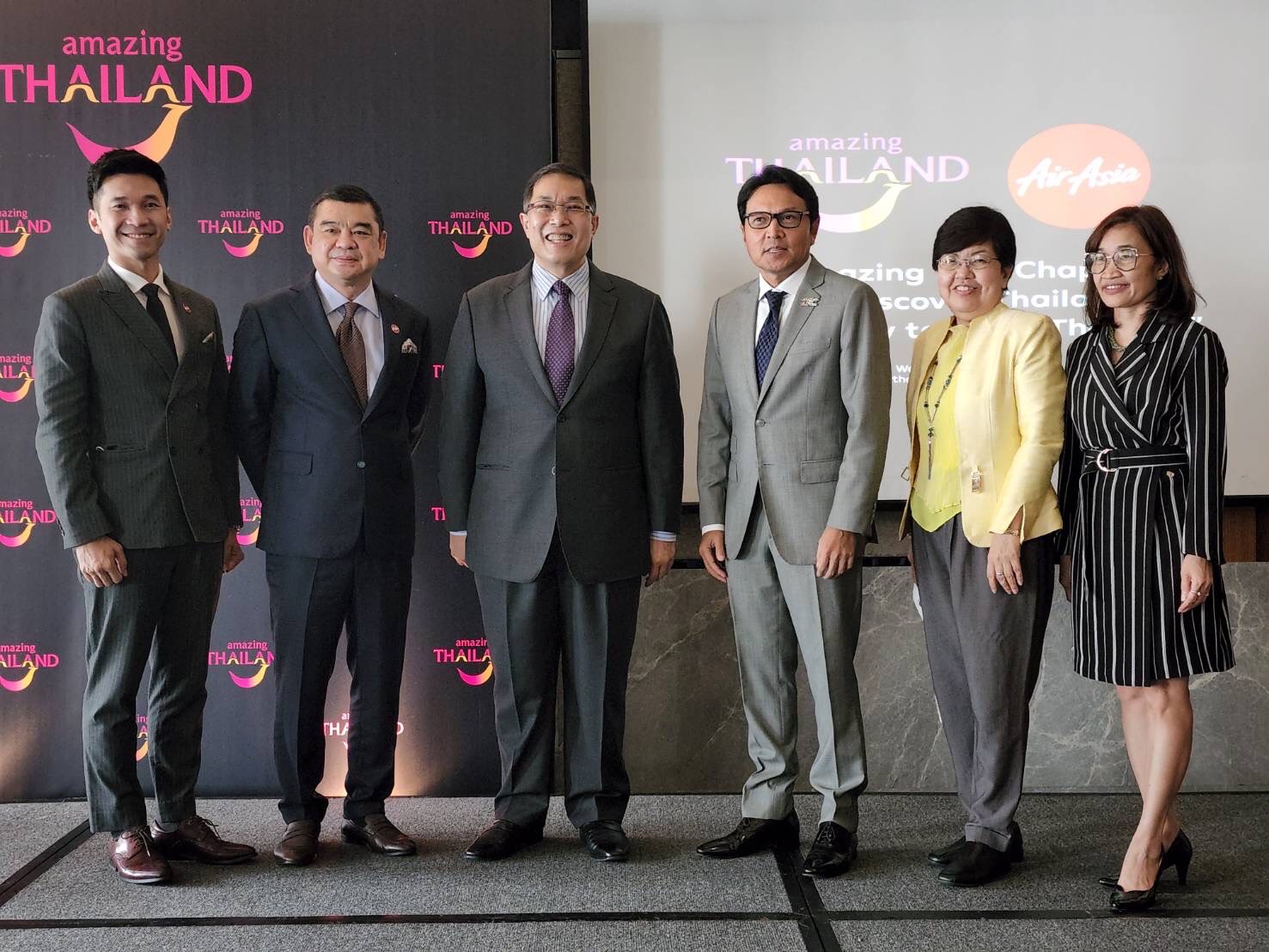 ททท. จับมือ แอร์เอเชีย จัดแคมเปญ “Amazing New Chapters: Rediscover Thailand Get ready to go to Thailand” รุกดึงนักท่องเที่ยวต่างชาติเข้าไทย หลังผ่อนคลายมาตรการเข้าประเทศ