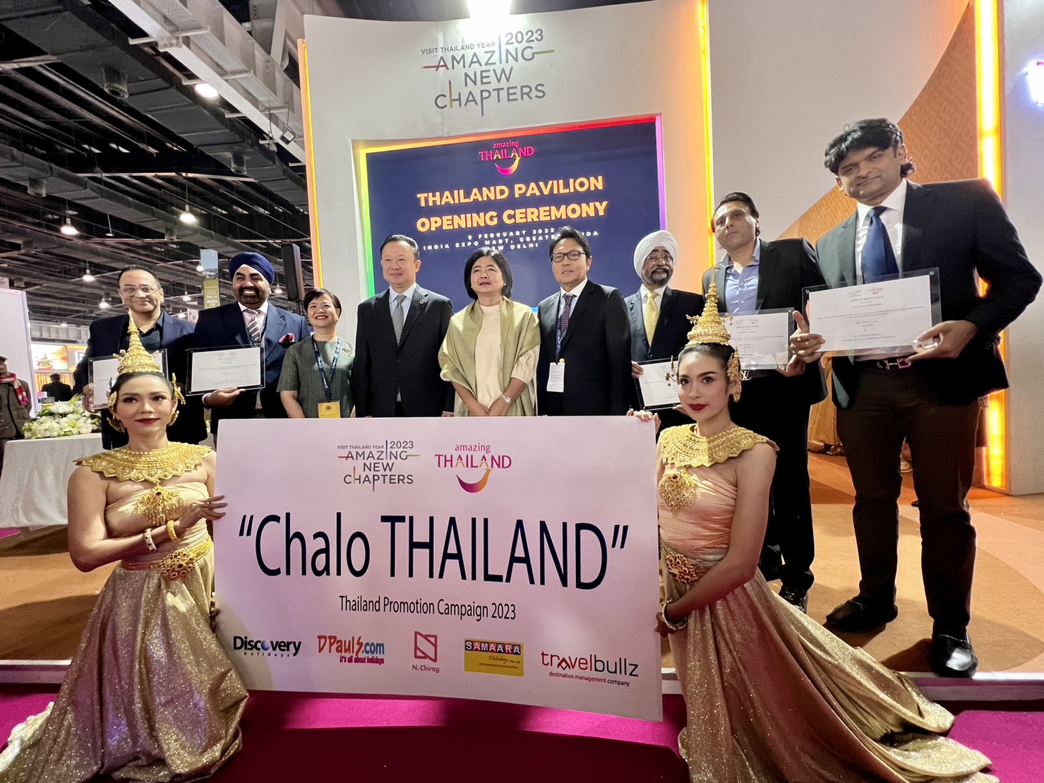 ททท. บุกตลาดอินเดีย นำทัพผู้ประกอบการท่องเที่ยวไทย ร่วมงาน South Asia Travel and Tourism Exchange (SATTE) ณ กรุงนิวเดลี สาธารณรัฐอินเดีย