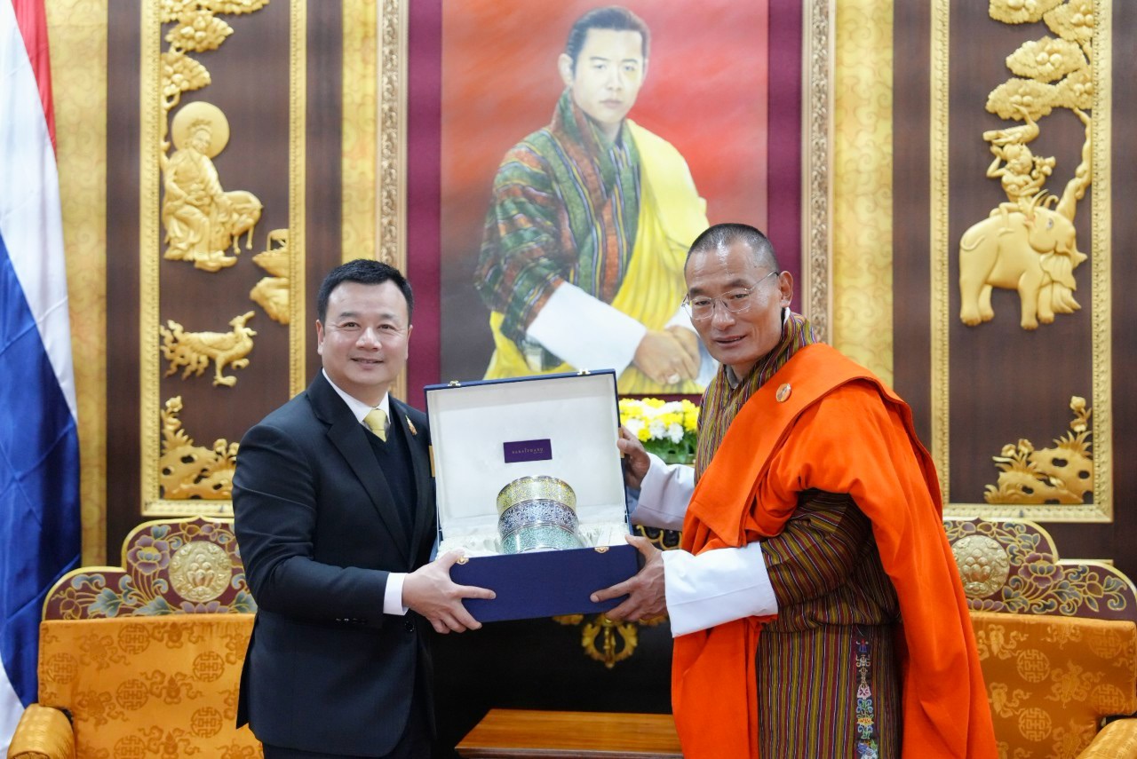 รัฐมนตรีท่องเที่ยว พร้อมด้วยผู้ว่าการ ททท. นำทีมเยือนภูฏานส่งเสริมตลาดนักท่องเที่ยวคุณภาพแบบ Two Ways Marketing และพัฒนาการท่องเที่ยวยั่งยืน ในโอกาสครบรอบ 36 ปีความสัมพันธ์ทางการทูตไทย – ภูฏาน