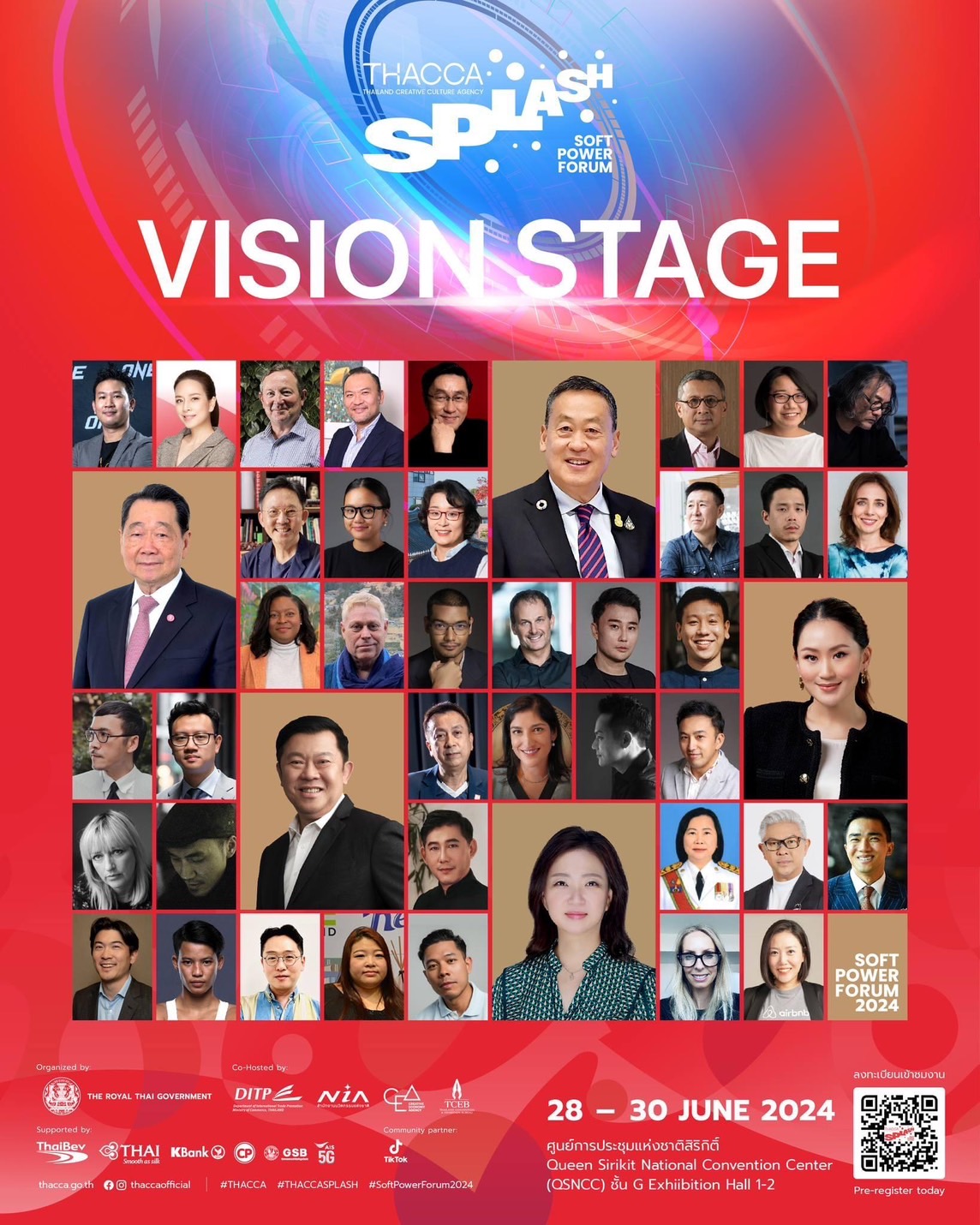 THACCA SPLASH – Soft Power Forum 2024  ครั้งแรกของประเทศไทยกับฟอรัมซอฟต์พาวเวอร์ระดับนานาชาติที่จะมาระเบิดพลังวัฒนธรรมสร้างสรรค์ไทยให้ดังไปทั่วโลก