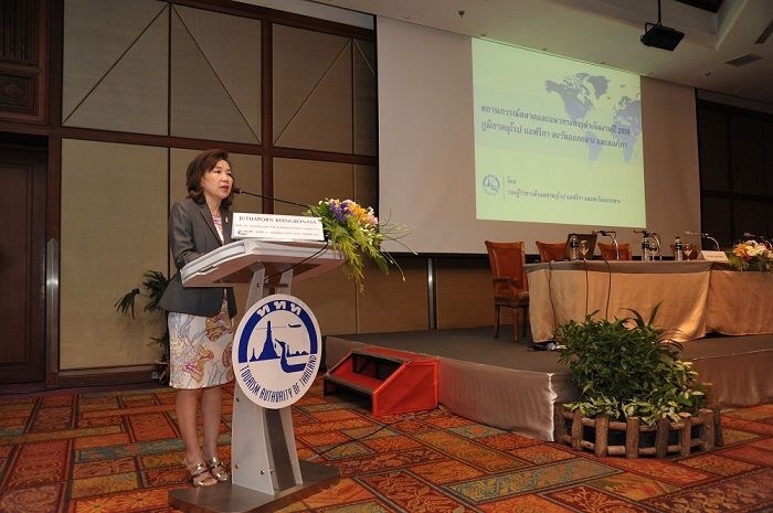 ผู้ประกอบการไทยร่วมรับฟังสถานการณ์ตลาด (Market Briefing) อย่างคับคั่ง