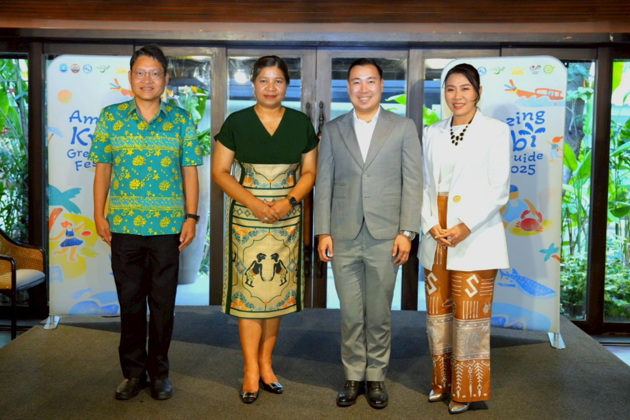 ททท. ผนึกกำลังพันธมิตรจัดงาน “Amazing Krabi Green Guide Fest 2025” ชูแนวคิด Green Vibes และ Eco-Friendly Event พร้อมยกระดับจังหวัดกระบี่สู่พื้นที่ต้นแบบจุดหมายปลายทางสีเขียวในระดับสากล